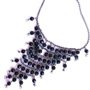 Beaded Bib Necklace
